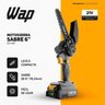 Motossera de Sabre 6" K21 S01 À Bateria Li-íon e Velocidade de Corte 4,8 M/s com Maleta Wap - 9