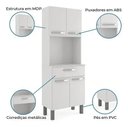 Ver imagem 4 de Armário de Cozinha 4 Portas Branco