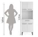 Ver imagem 3 de Armário de Cozinha 4 Portas Branco