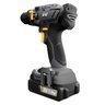 Parafusadeira e Furadeira de Impacto 3/8" K21 Id01 À Bateria com 21 Níveis de Torque Wap - 3