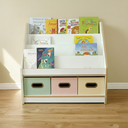 Ver imagem 1 de Estante Infantil Montessori Organizadora de Livros em MDF Branca
