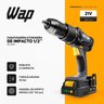 Parafusadeira e Furadeira de Impacto 1/2" K21 Id03 À Bateria com 20 Níveis de Torque 60 Nm Wap - 6