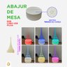 Abajures de Mesa Acrilico Torre Eiffel Led Rgb Colorido Cabo Usb e Pilha - 3