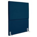 Ver imagem 1 de Cabeceira Solteiro 100 Cm com Frame Luna Suede Azul Marinho Artte