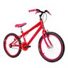 Bicicleta Infantil Masculina Aro 20 Alumínio Colorido + Kit Passeio e Acelerador Flexbikes Vermelha - 7