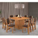 Ver imagem 1 de Conjunto de Jantar Mesa Quadrada Comander com 8 Cadeiras Sol