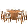 Conjunto de Jantar Mesa Quadrada Comander com 8 Cadeiras Sol - 2