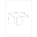 Ver imagem 3 de Conjunto de Jantar Mesa Quadrada Comander com 8 Cadeiras Sol