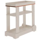 Ver imagem 4 de Carrinho Bar 1 Prateleira e Bandeja Rose