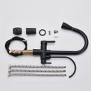 Ver imagem 6 de Torneira Cozinha Gourmet Pia Cuba Filtro Dourada Duas Saídas