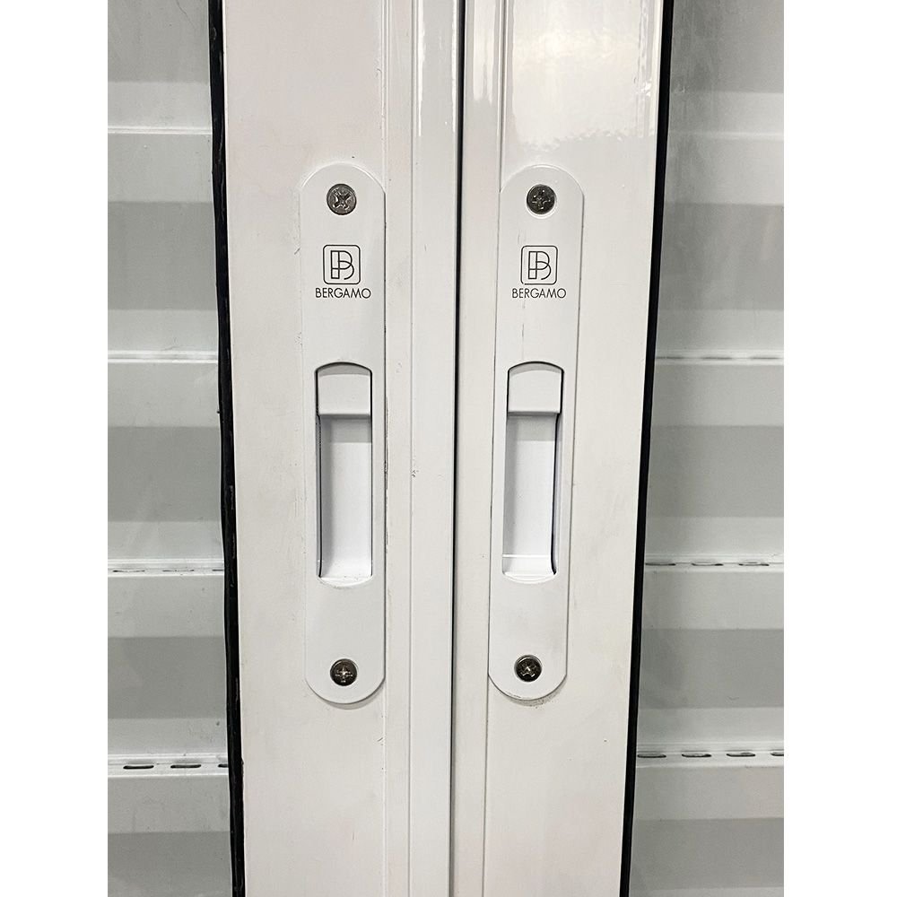 Janela Veneziana de Alumínio 6 Folhas 100 X 150cm Linha 25 Esquadrias Bergamo - 4
