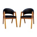 Ver imagem 2 de Cadeira de Jantar Estilo Poltrona Madeira Maciça Couríssimo 7 Decormoveis Preto