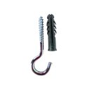 Ver imagem 4 de Kit Gancho C/rosca C/ Bucha Nº 8 com 50 Unidades de Cada