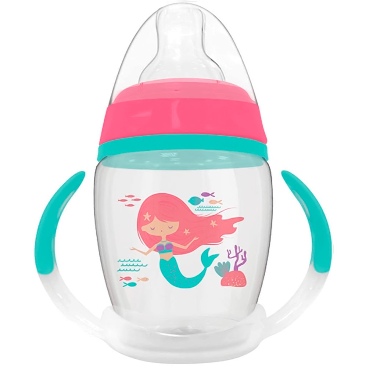 Copo De Transição Infantil Bebê Criança +6 Meses 250ML Com Alça ...