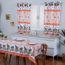 Ver imagem 3 de Cortina de Cozinha Estampada Galinhas FASTLAR 125X250CM
