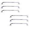 Barra de Apoio 70cm Inox Kit 6 Unidades Suporte Gestante Idoso Deficiente Acessibilidade Banheiro Bo - 1