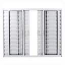 Ver imagem 2 de Janela Veneziana de Alumínio 6 Folhas 100 X 120cm Linha Modular Esquadrias Bergamo
