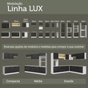 Ver mais imagens de Porta-geladeira 73 Cm 1 Porta Basculante Branco/preto Lux Madesa