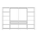 Ver imagem 4 de Guarda-roupa Closet Modulado Arizona 4 Gavetas 270cm Multimóveis Mp4784 Branco