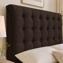 Ver imagem 3 de Cabeceira Ana Estofada Boucle p/ Cama Box Casal Queen 160cm Quarto