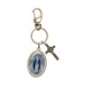 Chaveiro Medalha Nossa Senhora Das Graças com Mosquetão Fornecedor 1 F1-ct14-150-8 - 2