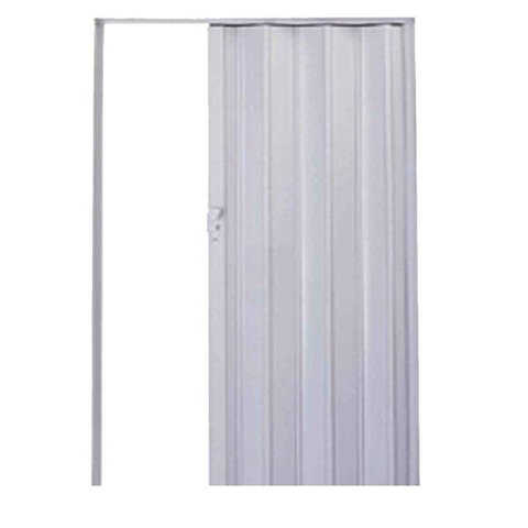 Porta Sanfonada de PVC 210cm x 84cm Plastporta Bcf Cinza