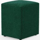 Ver imagem 2 de Kit 03 Puffs Quadrado Decorativo L02 Bouclê Verde - Lyam Decor