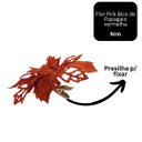 Ver imagem 6 de Jogo 4 Flores Bico de Papagaio Vermelha Natal Pick Glitter 9cm com Presilha - Magizi