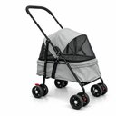 Ver imagem 7 de Carrinho de Passeio Pet para Cães e Gatos 20kg Dobrável