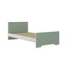 Quarto de Bebê Completo Guarda Roupa 4 Portas 2 Gavetas com Cômoda e Berço Lily Espresso Móveis - 8
