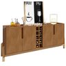 Buffet Aparador 190cm 4 Portas com Adega Lizz - 4