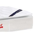 Ver imagem 3 de Cama Box Baú C-auxiliar Solteiro: Colchão Molas Castor Pocket Gold Star Vitagel Slx + Base Crc