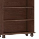 Ver imagem 6 de Estante Livreiro 85cm com Prateleiras Pé Madeira Rubia Café F07 - Mpozenato