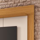 Ver imagem 4 de Painel TV 60" Home Astrea 160 cm Orgânico Portas em Detalhe Curvos H01- D'Rossi