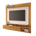 Ver imagem 2 de Painel TV 60" Home Astrea 160 cm Orgânico Portas em Detalhe Curvos H01- D'Rossi