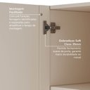 Ver mais imagens de Guarda Roupa Planejado 1 Porta com Espelho 40cm Samambaia CabeCasa MadeiraOriginals Off White