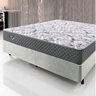 Cama Box Casal Reforçado 138x188x38cm e Colchão Adapto Molas Ensacadas B&G - 2