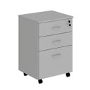 Ver imagem 1 de Gaveteiro Volante 03 Gav. 0,67x0,46x0,40m - Cor Roma - 23607