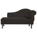 Ver imagem 3 de Recamier Divã Larissa Capitonê Lado Esquerdo Corino Cores - S.A Móveis - Marrom