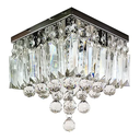 Ver imagem 1 de Lustre Cristal Legitimos Modern 20x20 Lindo Uso Quarto Salas