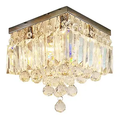 Lustre Cristal Legitimos Modern 20x20 Lindo Uso Quarto Salas - 2