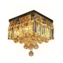 Ver imagem 3 de Lustre Cristal Legitimos Modern 20x20 Lindo Uso Quarto Salas