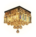 Ver imagem 3 de Lustre Cristal Legitimos Modern 20x20 Lindo Uso Quarto Salas