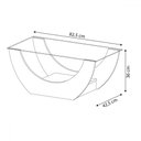 Ver imagem 5 de Sala de Estar Completa para Tv até 75 Polegadas Grecia Cinamomo/off White - Pnr Móveis