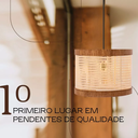 Ver imagem 4 de Lustre Pendente Oriental Palha Indiana Restaurante Casa Sala:rattan