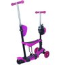 Patinete Infantil 3 Rodas 3x1 Scooter Cadeirinha Assento Empurrador Triciclo Importway BW-048 - 5