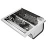 Tanque de Lavanderia Inox 35 Litros de Parede - Kit Completo - 1