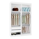 Ver imagem 7 de Guarda Roupas Queen Modulado Com 10 Portas Star Branco