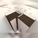 Ver imagem 3 de Guarda Roupas Queen Modulado Com 10 Portas Star Branco