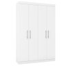 Guarda Roupas Queen Modulado Com 10 Portas Star Branco - 4